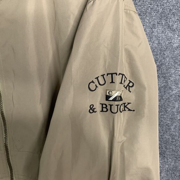 Cutter & Buck Light Wt Men’s Full Zip Jacket Sz L Climaguard Vented Zip Pockets - Picture 6 of 15